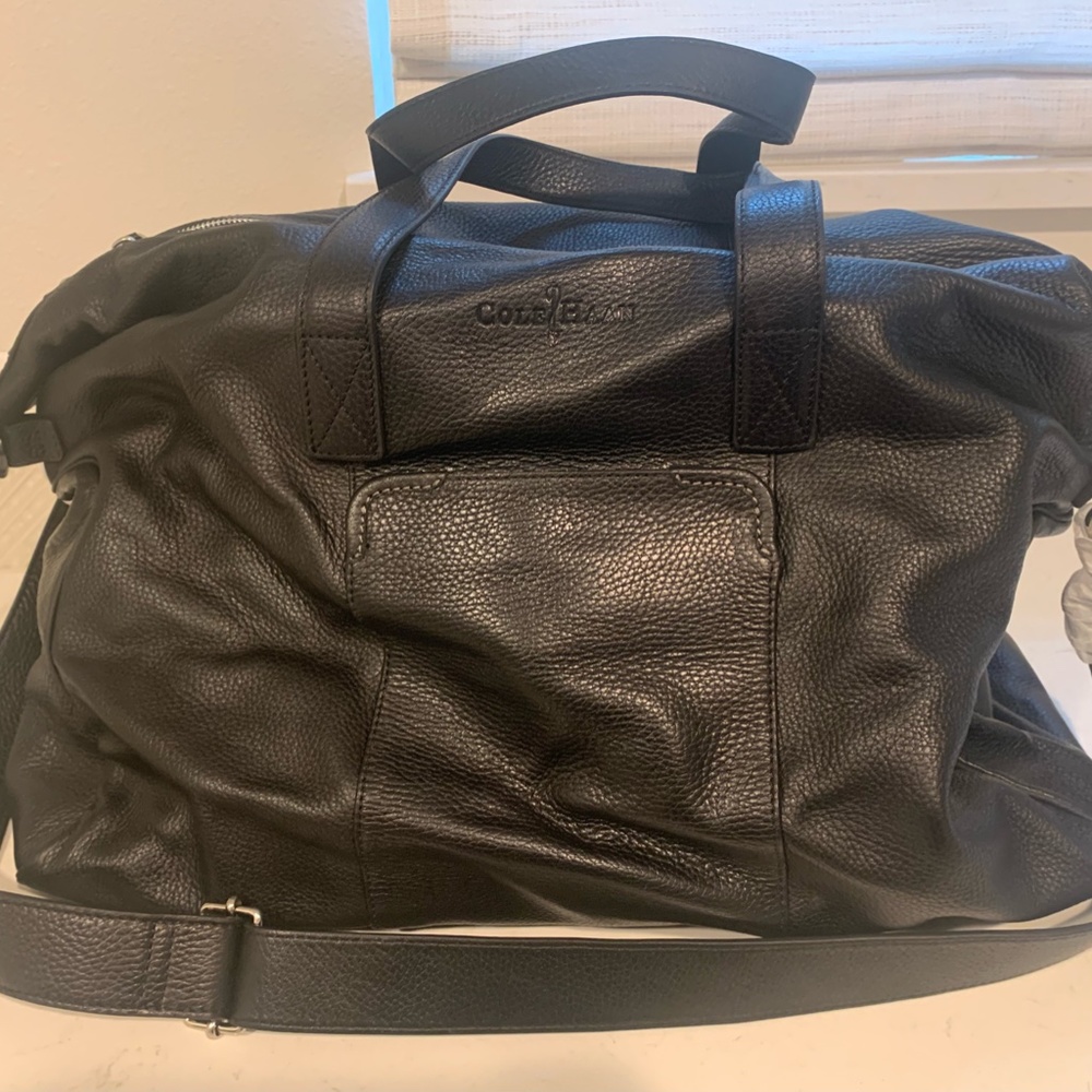 Black Cole Haan Duffel Bag